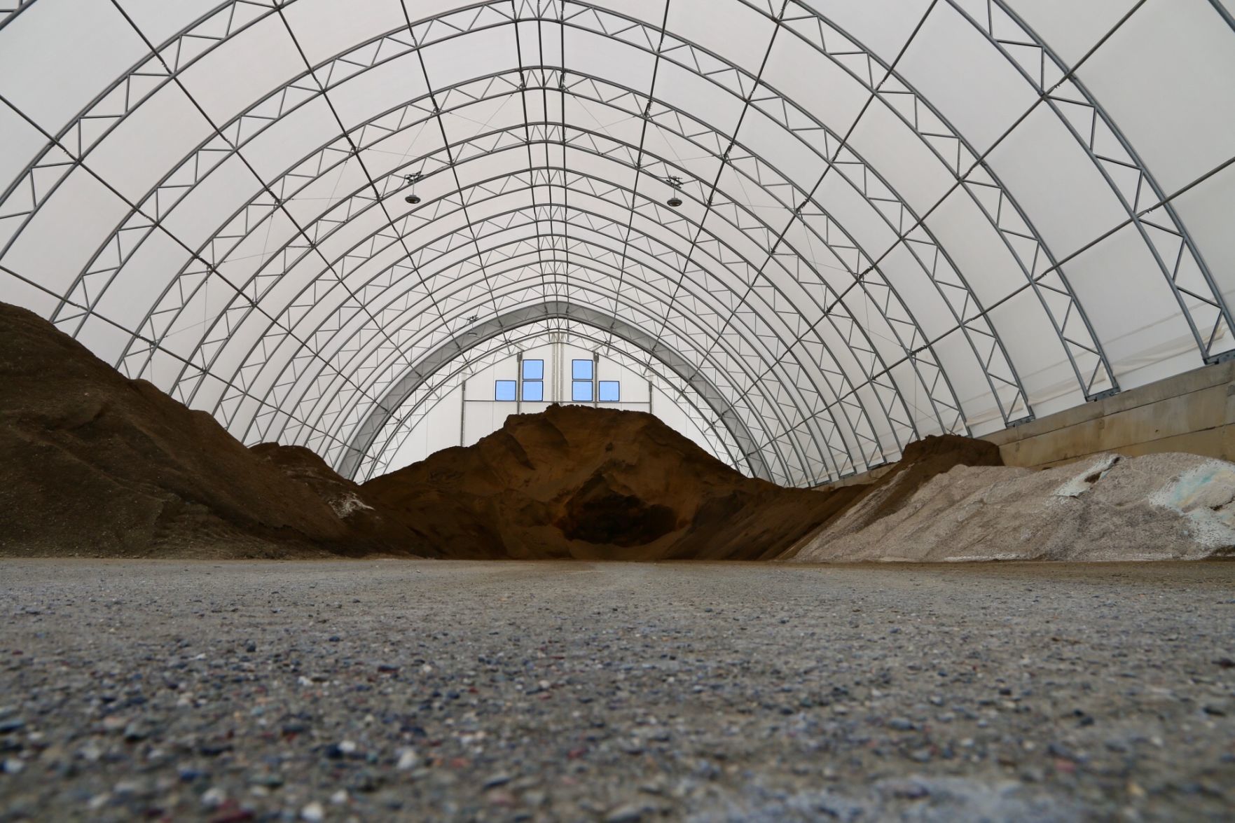 Argyle sand shed